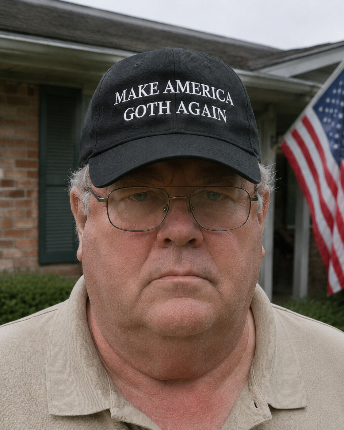Make America Goth Again Hat | Embroidered Gothic Statement Dad Cap
