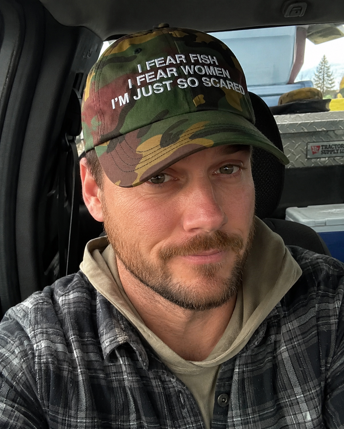 I Fear Fish I Fear Women I’m Just So Scared Hat
