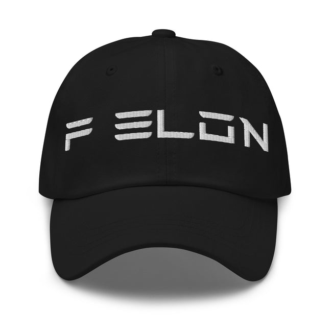 F ELON Dad Hat | Anti Elon Musk Parody Embroidered Cap