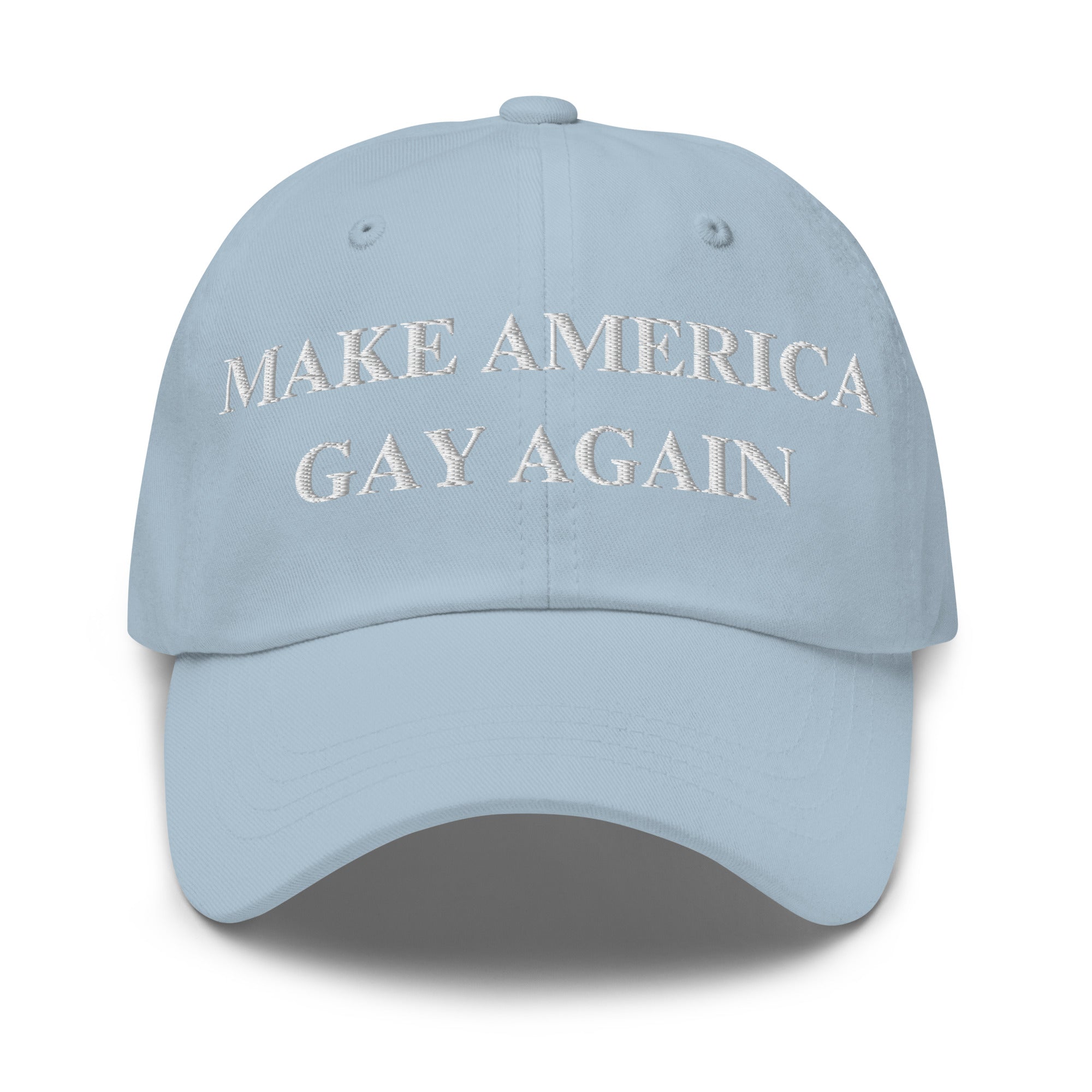 Make America Gay Again Hat | Embroidered LGBTQ+ Pride Strapback Cap