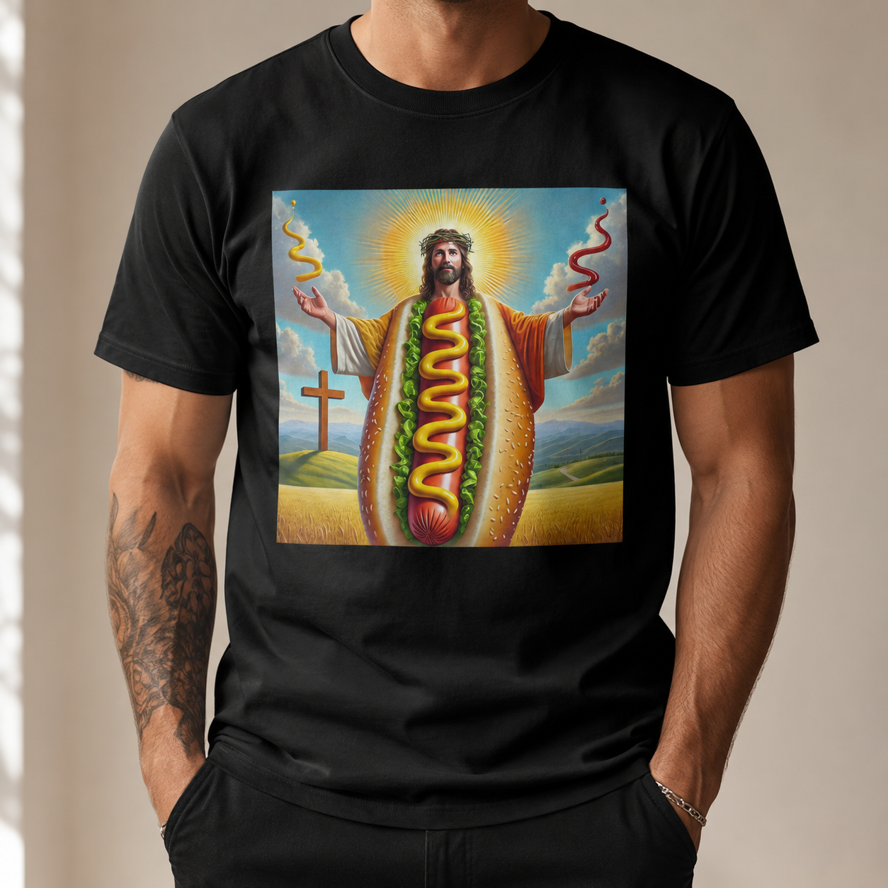Hot Dog Jesus T-Shirt